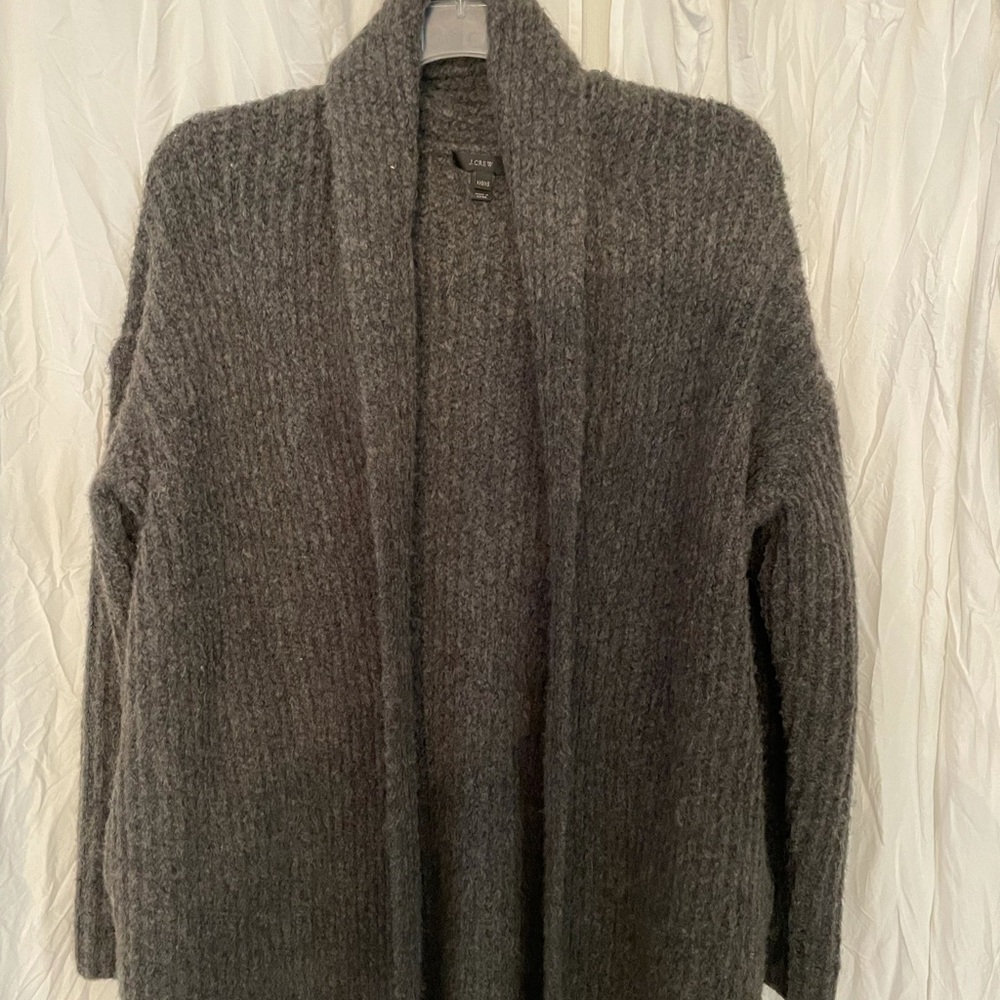 J. Crew Gray mid length‎ Sweater